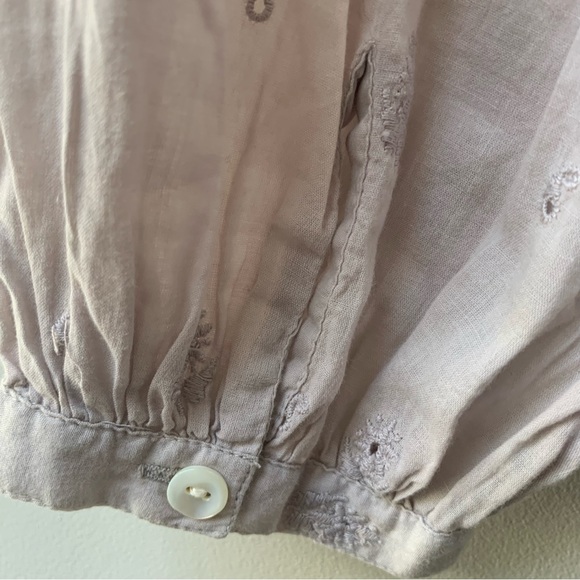 Odd Molly gypsy boho cotton top blouse size 1 / small - Picture 5 of 10